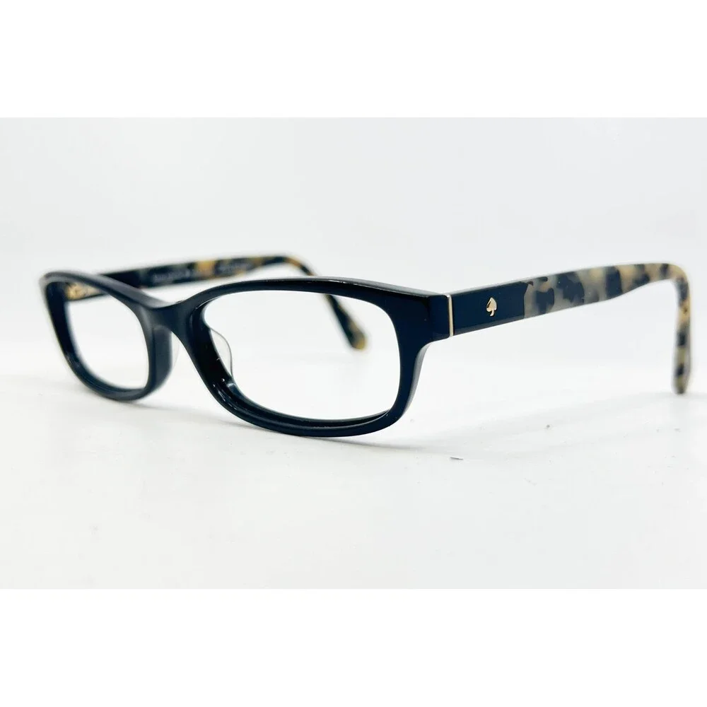 Kate Spade Jacey Eyeglasses Womens Black Tortoise Rectangular Frames 140 40615